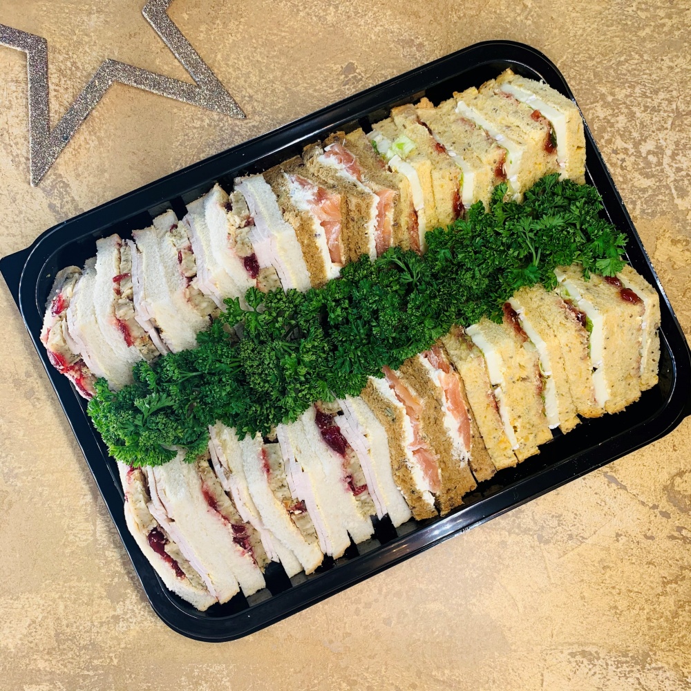 Christmas Sandwich Platter